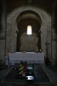 Iglesia de Santa María Wamba Osario Valladolid Pnínsula Ibérica Panibericana 3