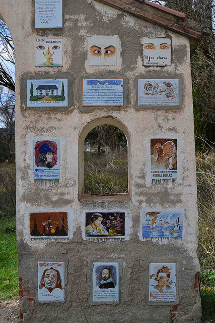 Monumento a los ojos Ambite Panibericana 9