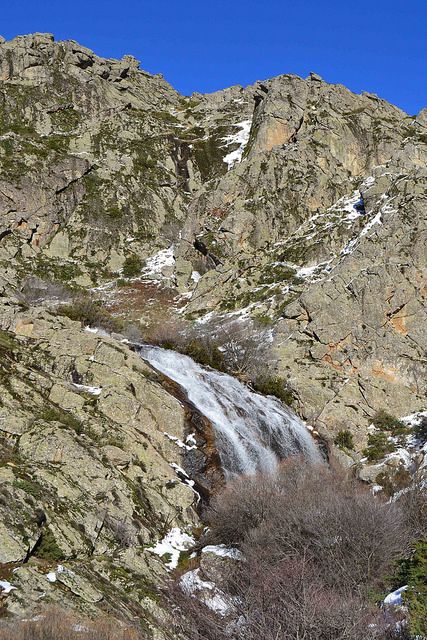 La Chorrera de los Litueros Cascada Somosiera Madrid Península ibéricaPanibericana 3