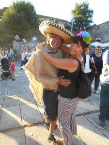 Fiesta mexicana, Avión, Ourense, Galicia, mexicanos Panibericana 4