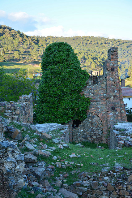 Pueblo-fantasma-pueblo minero-pueblos-abandonados-Minas-del-Horcajo- Berrea-Ciudad-Real-Castilla-la-Mancha-Sierra-Madrona- Mineria-Córdoba-Panibericana-1