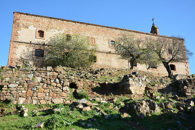 Pueblo fantasma, pueblo minero, pueblos abandonados Minas del Horcajo, Berrea, Ciudad Real, Castilla la Mancha, Sierra Madrona, Mineria, Córdoba Panibericana 2