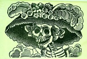Catrina, calavera, José Guadalupe Posada, día de muertos mexicano en Madrid, ruta, Panibericana